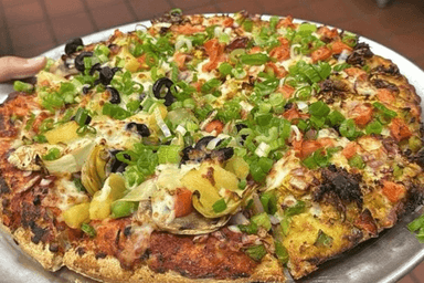 Large Pizza with 4 Veggie Toppings